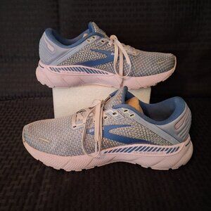 Brooks Womens Adrenaline GTS 22 1203531B589 Blue Running Shoes Sneakers Size 9.5